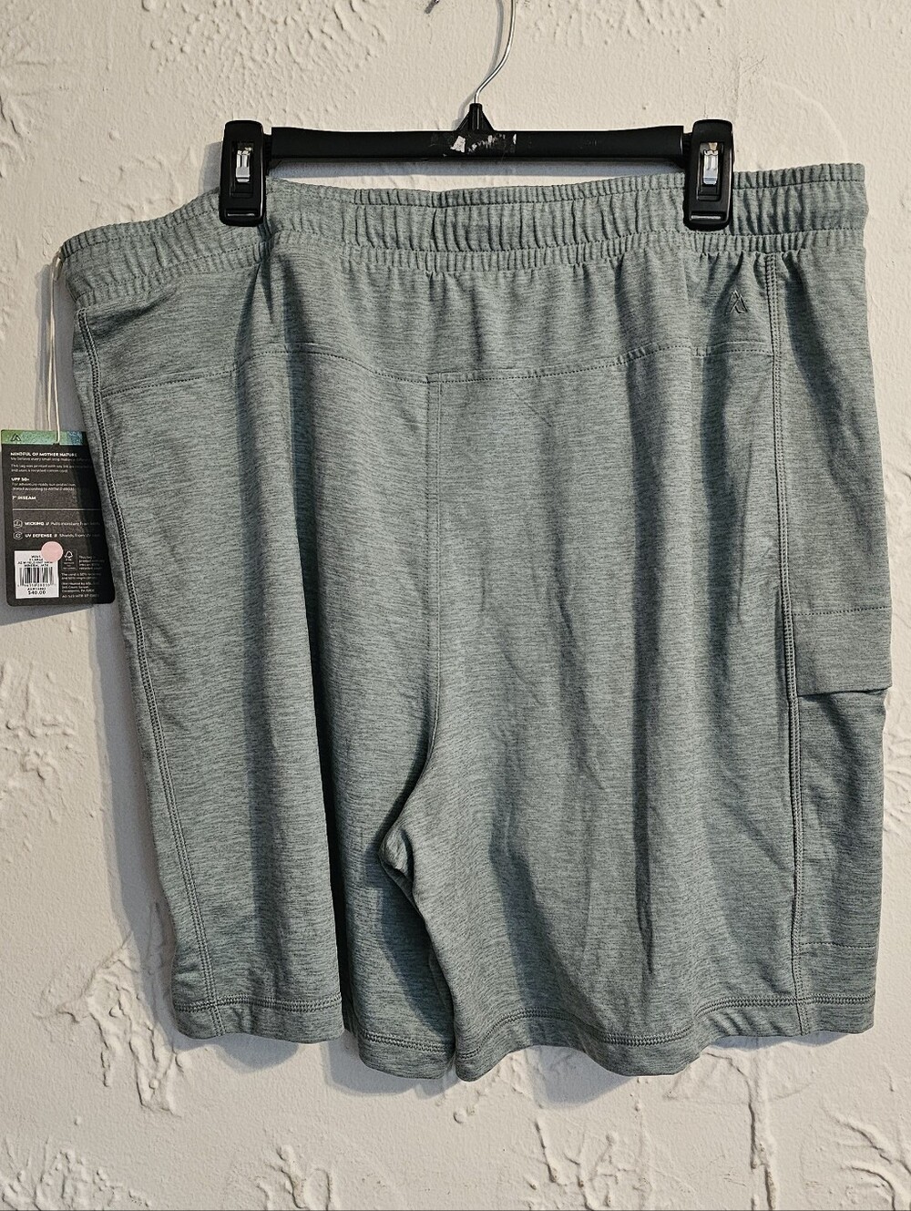Men's Relaxed Fit Drawstring Shorts XL Alpine Design - Picture 2 of 6
